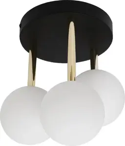 Потолочный светильник Zuma Line Ali 5644 — 3x40W G9, бело‑черный