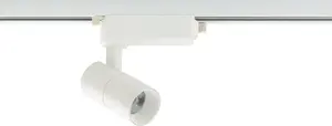 Spot for 1-phase rail system NOWODVORSKI Tinos 10376 — 1x7W LED, 4000K, 570 lm, white