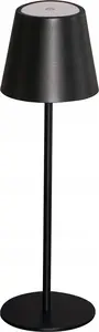 Table lamp Kanlux Inita 36321, IP54 rated, 1×1.2W LED 3000K 165 lm, black