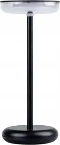 Настольная лампа Kanlux Fluxy 37311 — 1×1,7W LED, 3000K, черная/прозрачная
