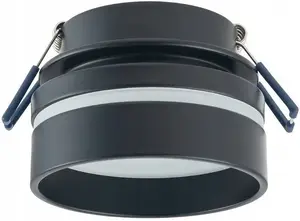 Встраиваемый downlight NOWODVORSKI Mljet 10493, 1x10W GU10, черно-белый