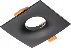 Recessed downlight GTV Aurora OP-AURKWC-00 1x50W, black