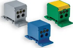 Sadales bloks PAWBOL E.4093 — 2×6–70 mm², 2×2,5–50 mm², 1×2,5–25 mm², dzelteni zaļš
