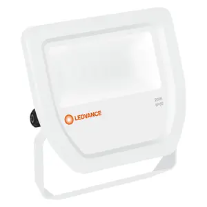 Floodlight LEDVANCE White 20 W LED IP65, aluminium/polycarbonate housing, warm white, 220–240 V