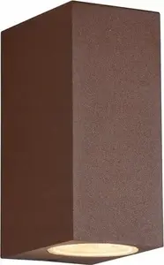 Sienas lampa DELIGHT Roya 204269224 āra IP44 2x35W GU10 brūna