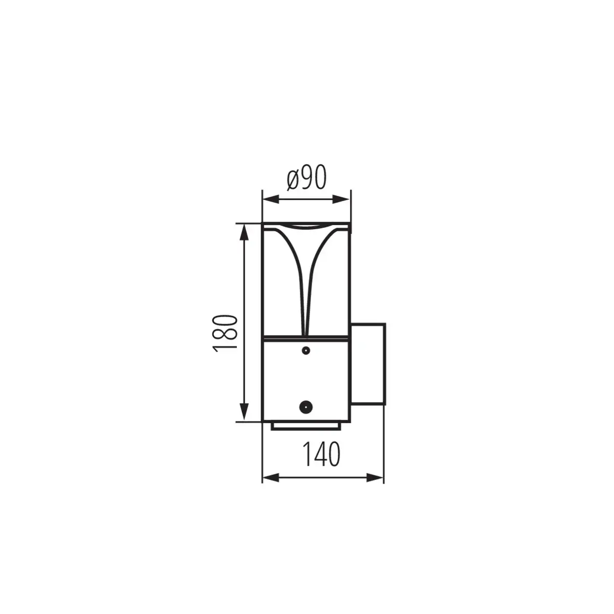 Kanlux 36543 outdoor E27 LED light, 10 W Photo 10
