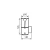 Kanlux 36543 outdoor E27 LED light, 10 W Photo 10