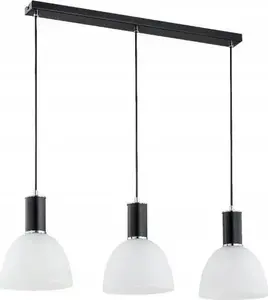 Pakaramais gaismeklis Alfac Alfa Dana 62180 — lineāra 3 spuldžu lampa, pamatne E27, maks. 3×60W, melna