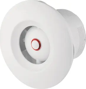 Asis izplūdes ventilators AWENTA WXO125H, Ø125 mm, 160 m³/h, 16 W, 230 V, mitruma sensors un taimeris, balts