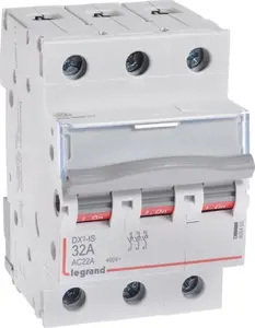 Izolācijas pārtraucējs Legrand FR303 406465, 3‑polu (3P), 32 A