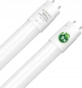 LED spuldze Eco Light T8 60 cm 9W G13 900 lm 4000K neitrāla (modelis EC79535)