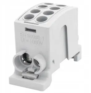 Spailes savienotājs Pozostali F2.0357 HLK F-ELEKTRO 100A Al/Cu vadiem 1x25+1x16 / 1x25+1x16 IP20 pelēks