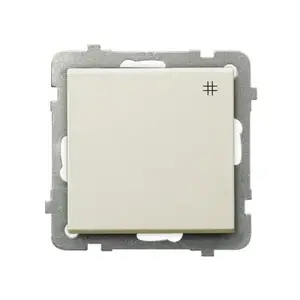 Gudrais slēdzis Ospel ŁP-4R/m/27 — 16 A, 250 V AC, IP20, 71×71×42 mm
