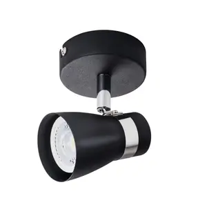 Wall light Karlik Kanlux S.A. 28761 GU10 fitting, 10 W, IP20, Class I, black