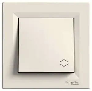 Schneider Electric stair switch EPH0400323, screw terminals, cream finish
