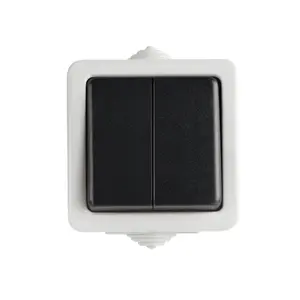 Выключатель света Kanlux 25351, корпус ABS, IP54, 72 мм, 250 В AC