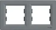 Schneider Electric Рамка 2-постная горизонтальная EPH5800262 для установки панелей и выключателей