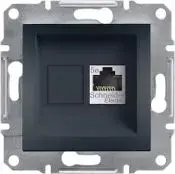Datora rozete Schneider Electric Asfora Cat.5e STP bez rāmja antracīta EPH5000171