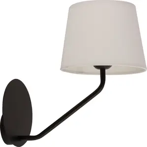 Wall Lamp SIGMA Sigma Lizbona 32114 — white wall sconce for living room