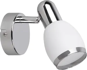 Sienas lampa Rabalux Elite 1x40W modelis 6060 — viena spuldze sienas gaismeklis