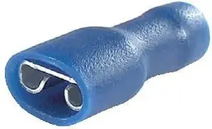Изолированная наконечник (гильза) 4.8 x 0.8 мм PVC 100 шт Ergom NCI (E10KN-03010302701)