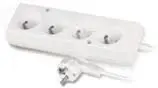 Pagarinātājs Plastrol PS-470 4 kontaktligzdas ar