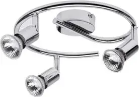 Griestu lampa Rabalux Norton 3x50W, modelis 6048, 3-ühraina griestu lampa