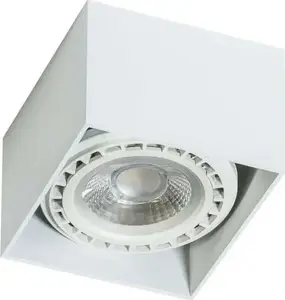 Ceiling light Azzardo AZ1835 ECO ALEX surface-mounted square white LED fixture