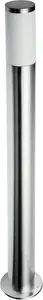 Outdoor bollard lamp GTV Milan IP54 40W stainless steel 100 cm