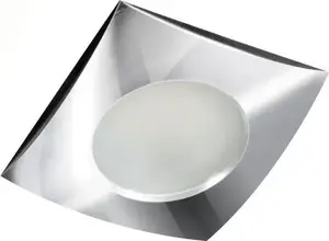 Floor recessed light Azzardo Ezio AZ1051 chromed rectangular recessed fixture