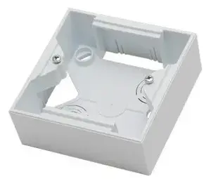 Коробка монтажная Ospel PNP-1R/00, 84×84×37 мм, белая