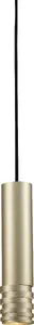 Pendant lamp Azzardo Locus AZ3130 modern gold finish, ceiling hanging light