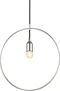 Pendant lamp Azzardo KRUG AZ2112, chrome finish, hanging ceiling light