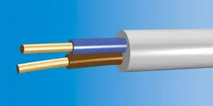 Electric power cable NKT Cables YDY 2x2.5 mm² 750 V white
