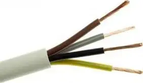 OWY electrical cable 4×1.5 mm² 300/500V white – OWY4X1,5
