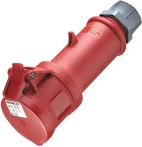 Pārnēsājama 4P 32A 400V sarkana kontaktligzda Mennekes ProTOP GP324 IP44