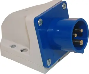 PCE 16A 3P 230V zila ligzda-uzgaļējā spraudne IP44 modelis 513-6