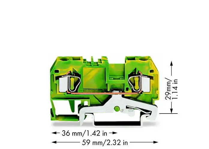 Клеммная колодка Wago 281-907 6 мм Photo 2