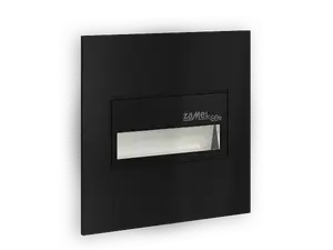Kāpņu apgaismojums ZAMEL Sona LED melns modelis LED11421161, integrētais LED