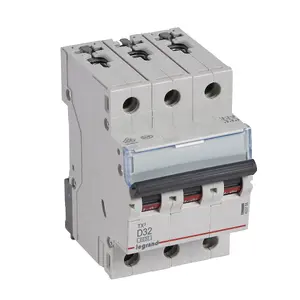 Miniatūrais automāts Legrand TX3 Tips D 32 A 240–415 V IP20 3‑polu
