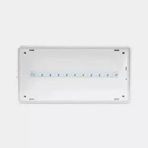 Emergency LED luminaire LUXIONA ETE/3W/B/1/SA/AT/WH 3W white, emergency lighting
