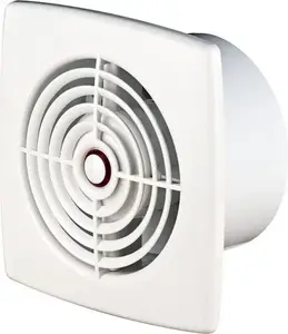 Exhaust fan AWENTA Retis WR100W, 100 mm, 14 W, IPX4, pull-cord switch, white