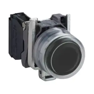 Button Schneider Electric XB4 XB4BP21 — black, 30 mm width, 61 mm depth, 47 mm height