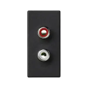 Kontakt-Simon K101B/14 kontaktligzda, grafīta, plastmasas korpuss, IP20, 22.5×34×45 mm