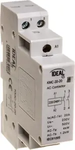 Модульный контактор Kanlux KMC-20-20 (23240) 20 A, 2 NO, 230 V AC