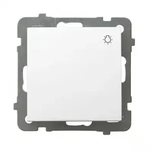 Smart switch Ospel ŁP-5G/m/00, white, IP20, 250 V AC, 10 A, 71×71×40 mm
