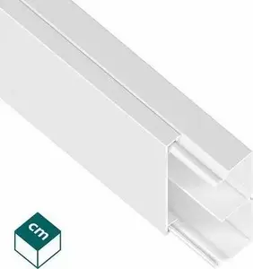 Elektroinstalācijas kanāls AKS Zierlonka 111299 MKE 18x50 balts