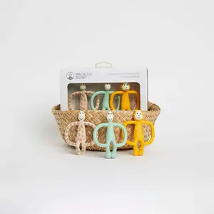 Набор прорезывателей для детей MATCHSTICK MONKEY Matchstick Monkey Animal Teether Gift Set 910-610