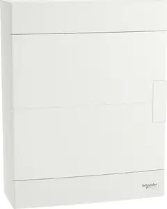 Surface-mounted distribution board SCHNEIDERE EZ9EUD212 2x12 modules IP40 IK07 white, white door