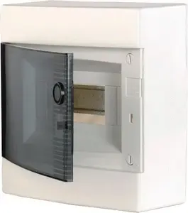 Modular Distribution Box Eti-Polam ECT48PT-S 4 x 12 surface-mounted transparent IP40